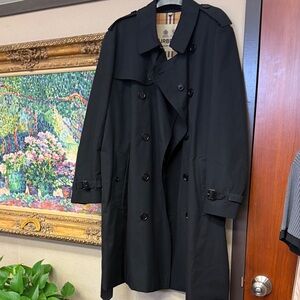 Burberry Classic Black Trench Coat